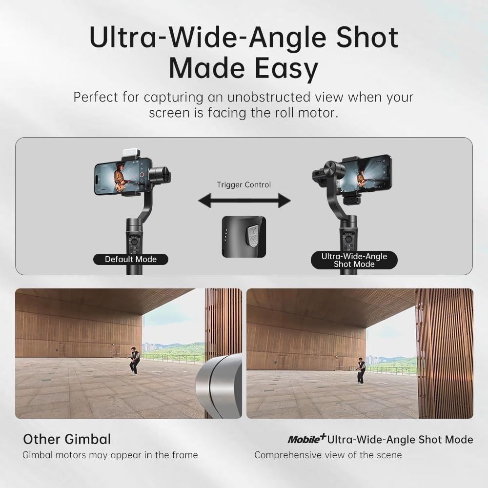 Hohem iSteady Mobile Plus KitLightweight 3Axis Handheld Stabilizing