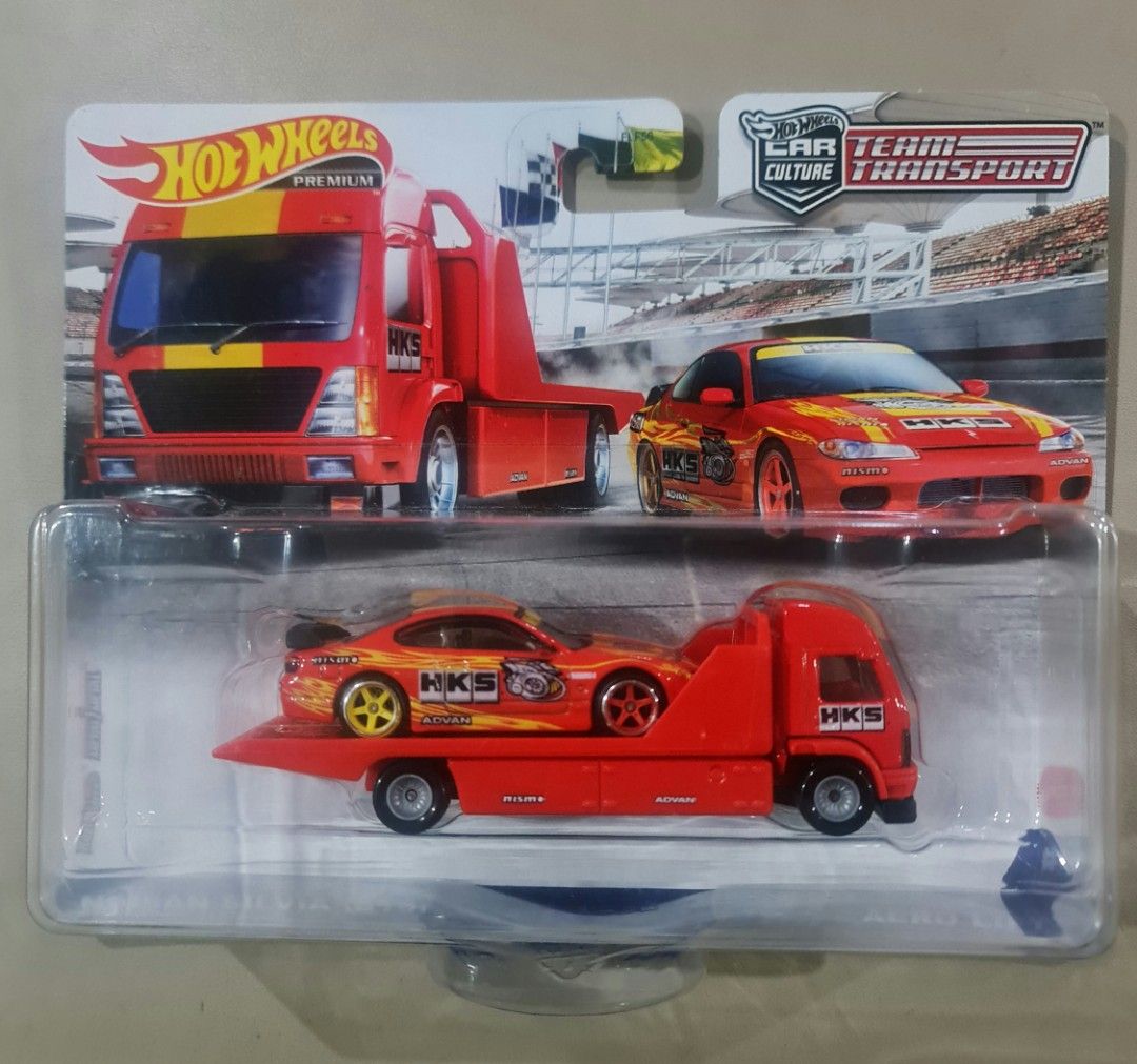 Hotwheels Team Transport Nissan Silvia Hobbies Toys Toys