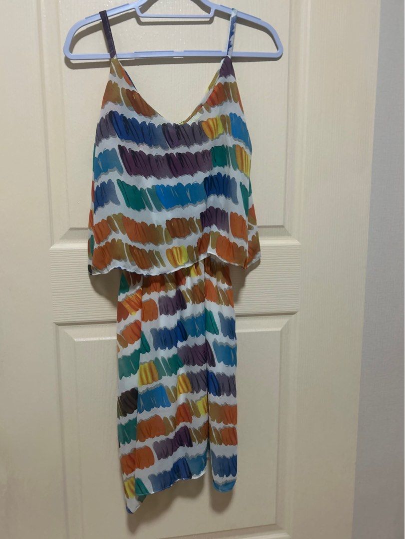 HTP Summer Dress (Category: Dresses) located in Bacoor. Submitted by _ibyangf (Listing ID 1272456329, Image 1). Description: Brandnew, Unused Soft, fresh and airy tela, definitely hindi mainit Size: M-L MOP: Gcash/Paymaya J&T shipping c/o Buyer.