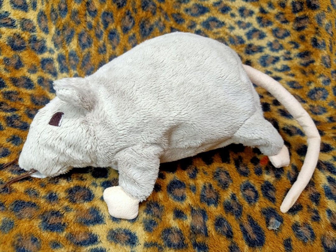 IKEA GOSSIG RATTA REALISTIC MOUSE RAT PLUSH TOY Hobbies Toys
