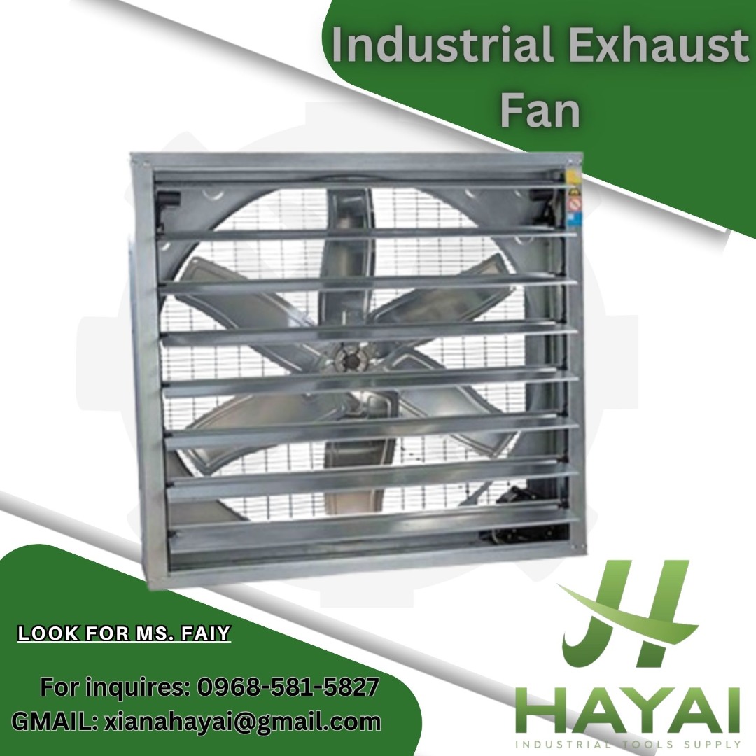 Industrial Exhaust Fan, Commercial & Industrial, Construction Tools