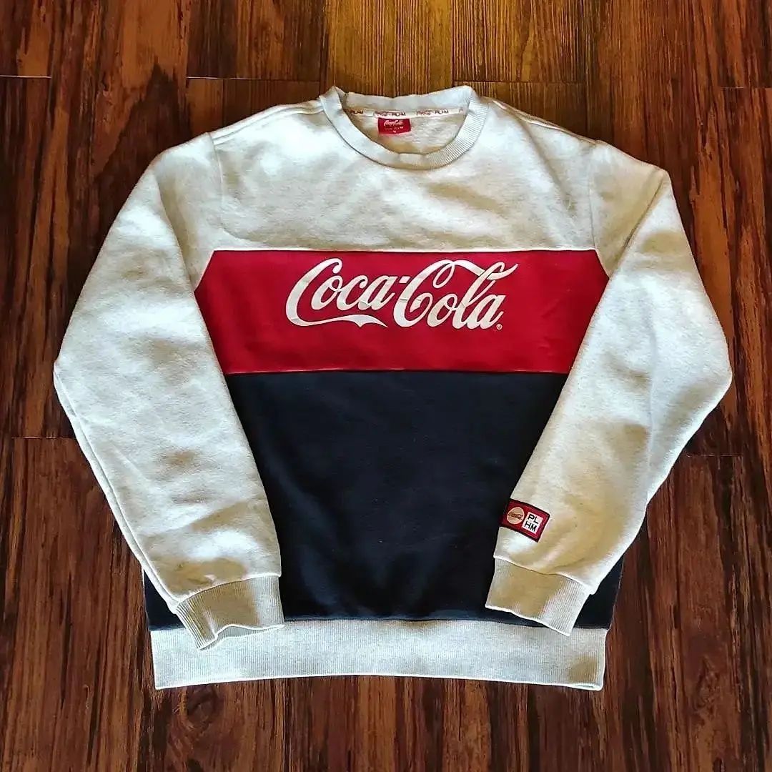 Crewneck Sweater Vintage Coca Cola Crewneck Vintage Coca Cola