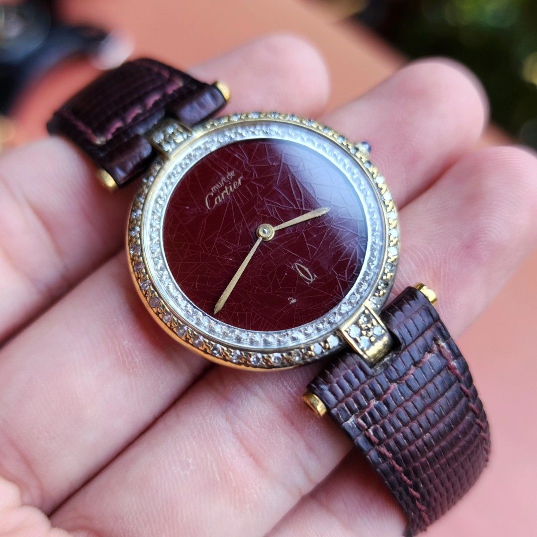 Jam tangan cartier original on sale