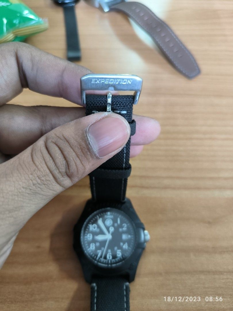 jam tangan Expedition TIMEX Indiglo WR100M Fesyen Pria Jam
