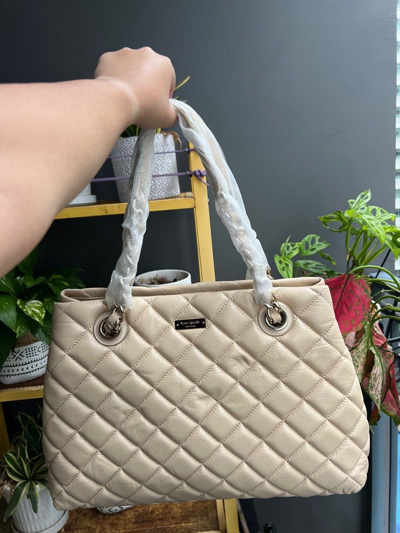 Kate Spade Gold Coast Maryanne quilted bag B038 Luxury Bags Wallets on Carousell