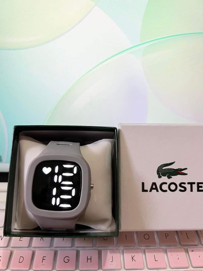 Lacoste shop digital watch