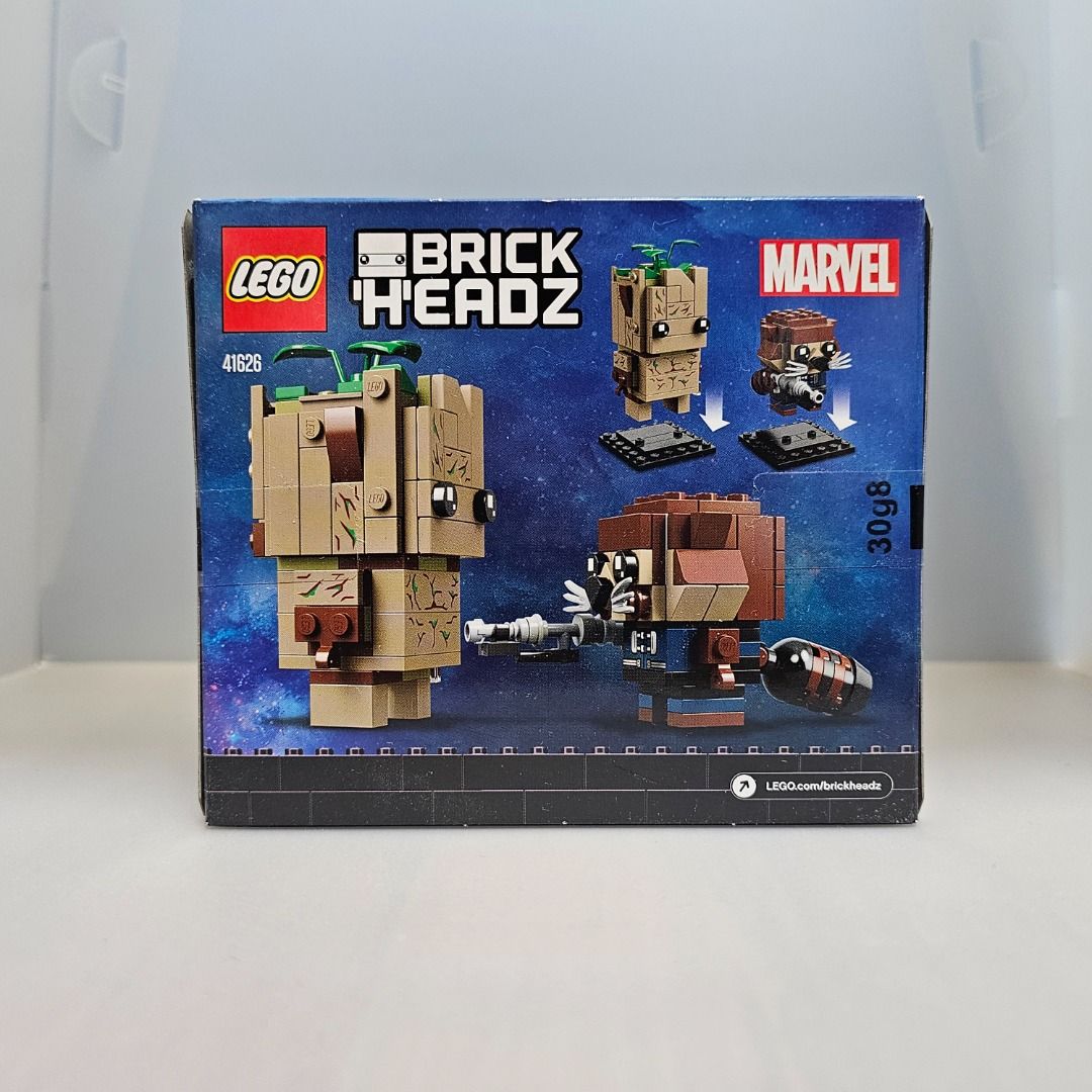 Lego brickheadz groot & rocket cheap