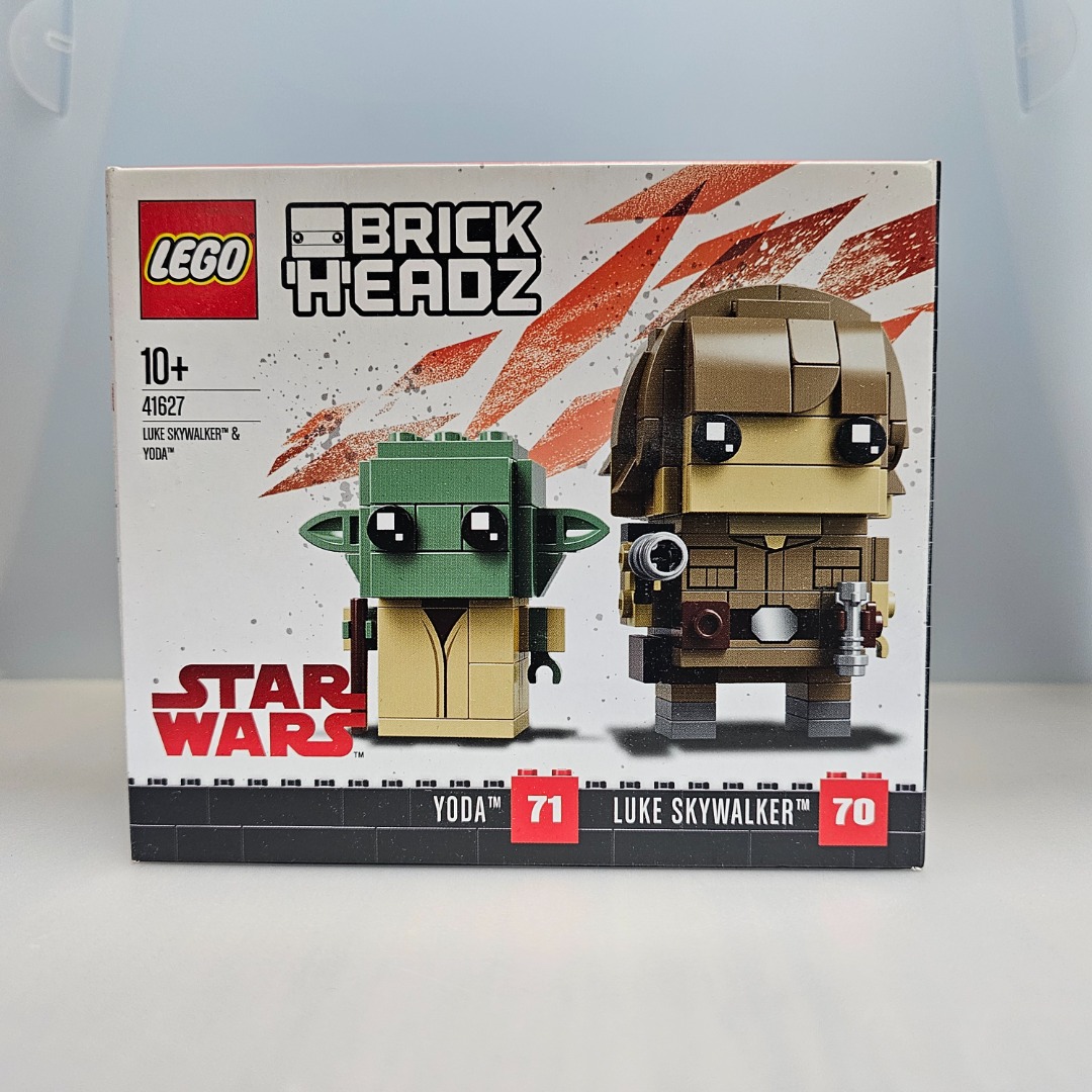 Lego brickheadz luke and yoda cheap