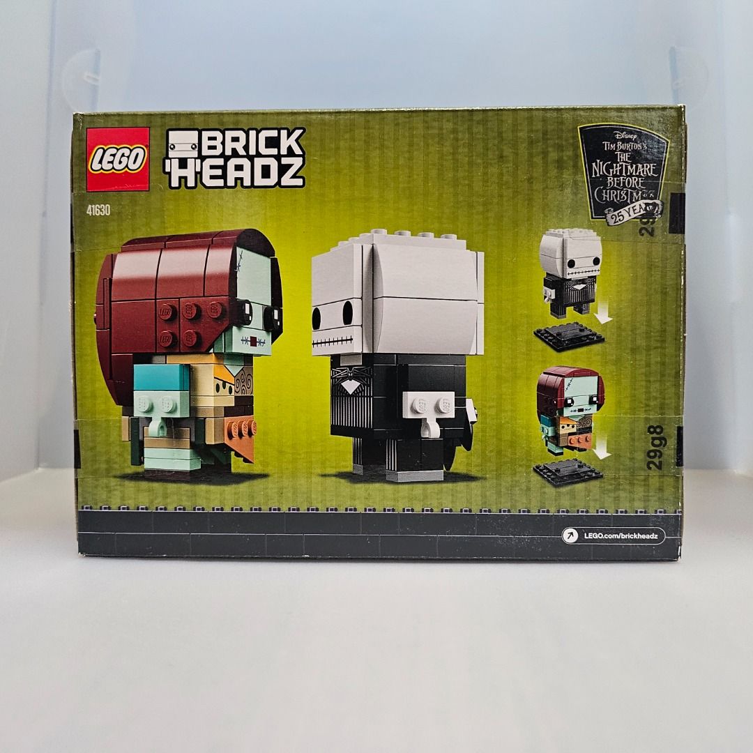 74 & 75 - Jack Skellington & Sally - LEGO BrickHeadz set 41630