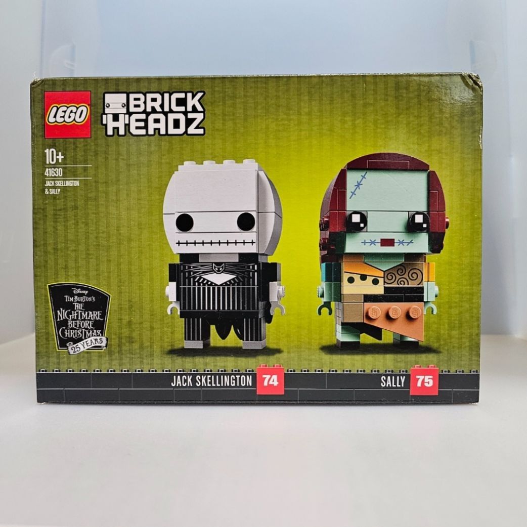 Lego brickheadz jack skellington & sally 41630 cheap
