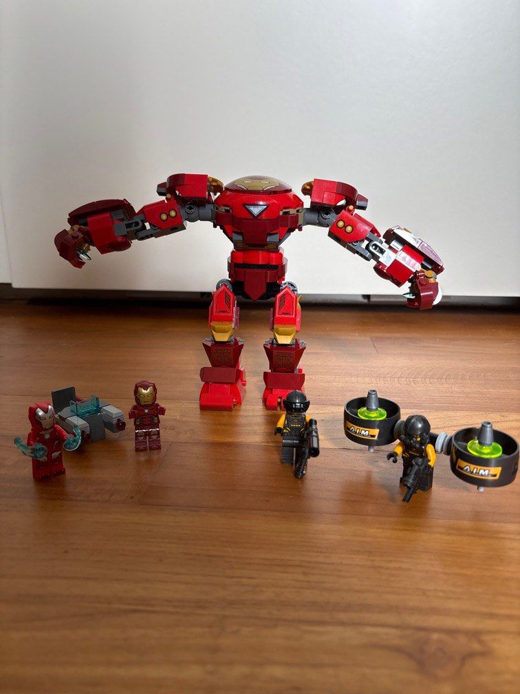 Lego Marvel Avengers 76164. Iron Man Hulkbuster versus A.I.M. Agent, Hobbies & Toys, Toys 
