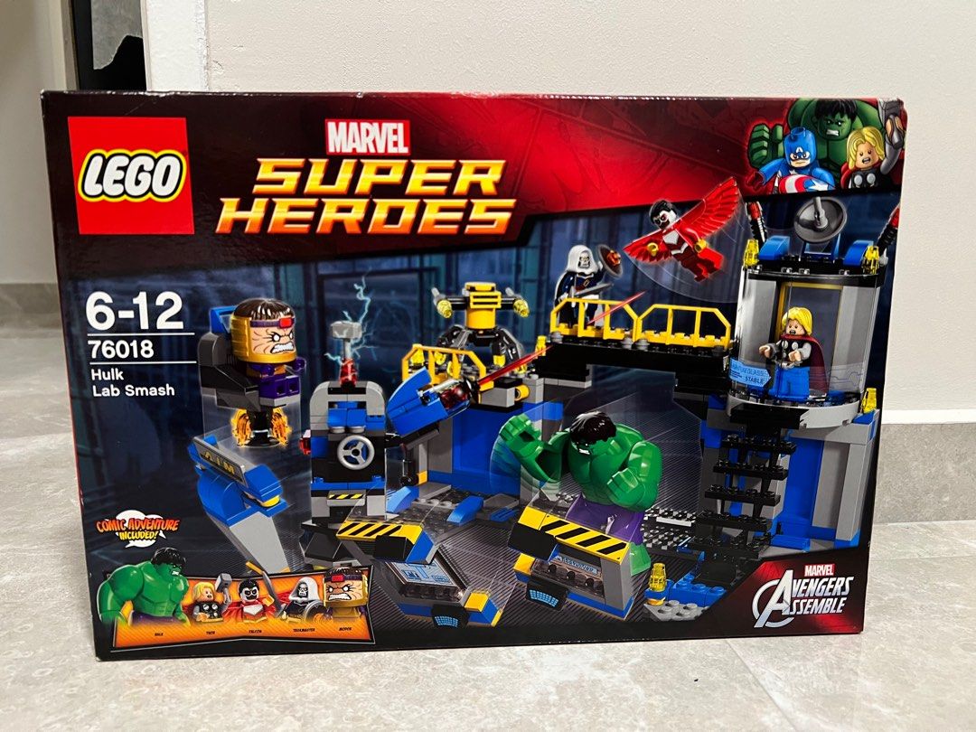 Lego hulk lab 2025 smash