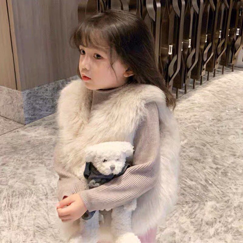 Like new fur mink vest
