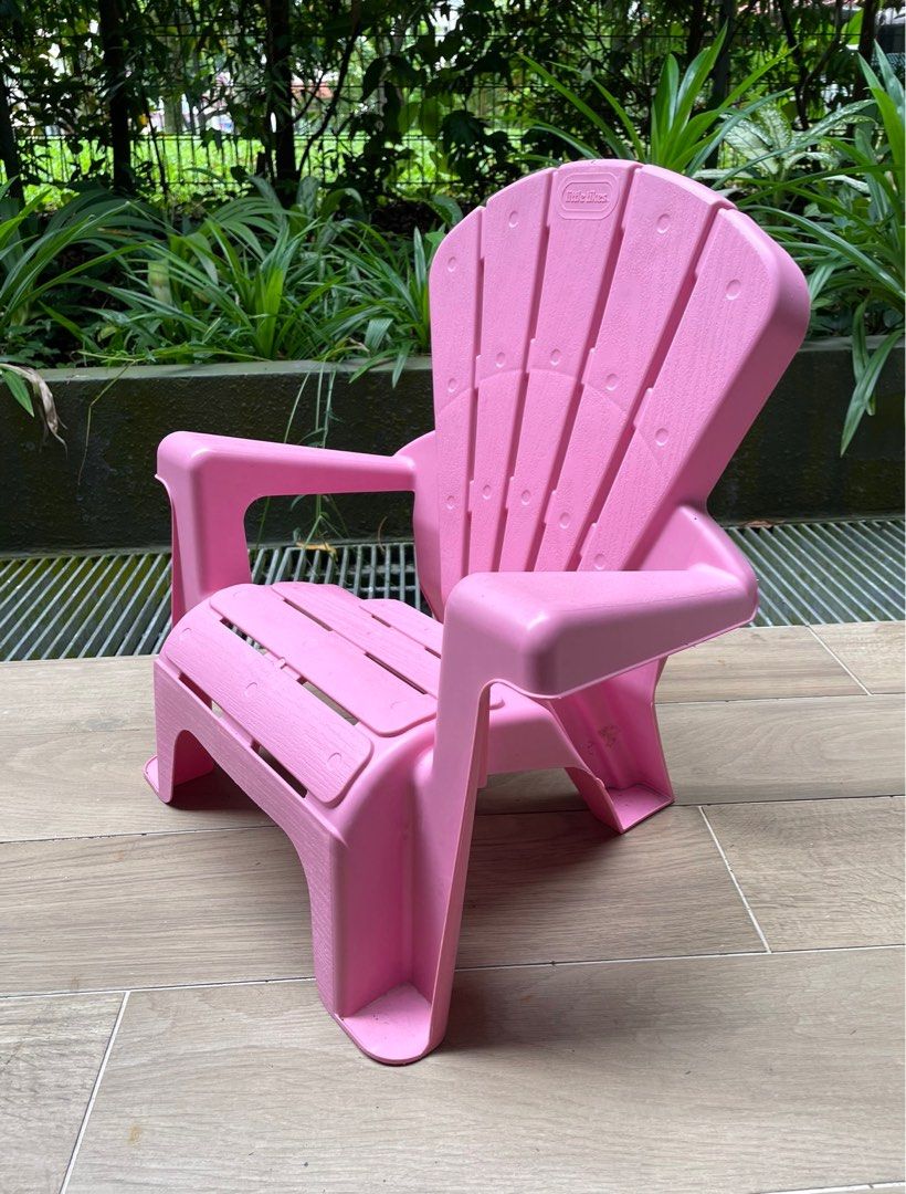 Little tikes pink garden hot sale chair