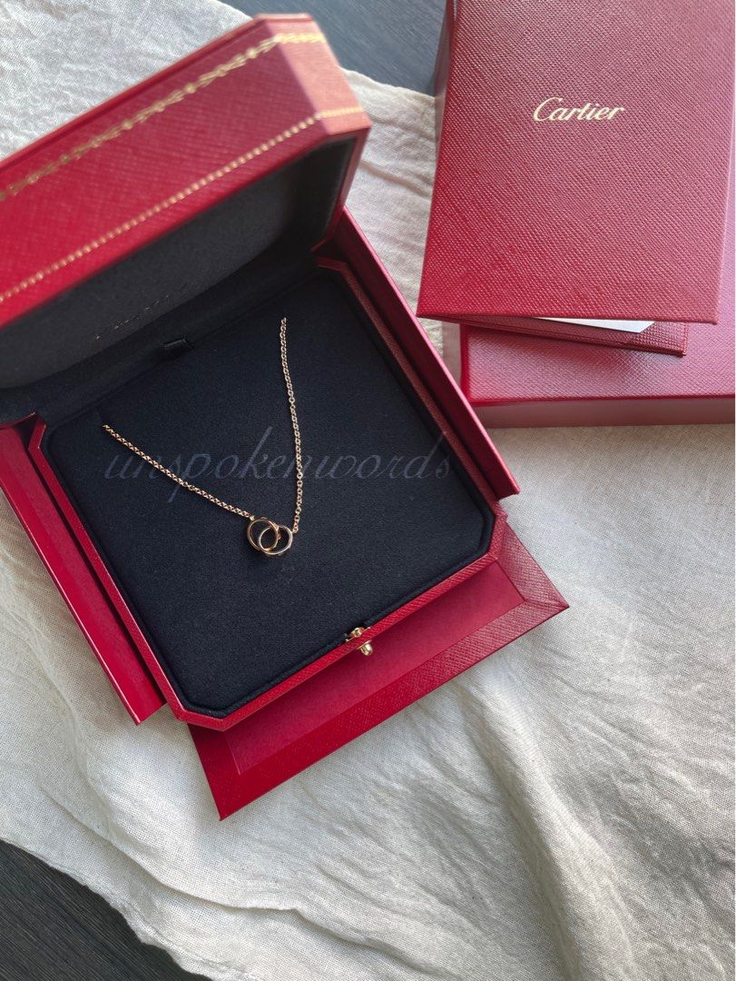 LOCAL BELOW RETAIL Oct 2023 Cartier Love Necklace Rose Gold