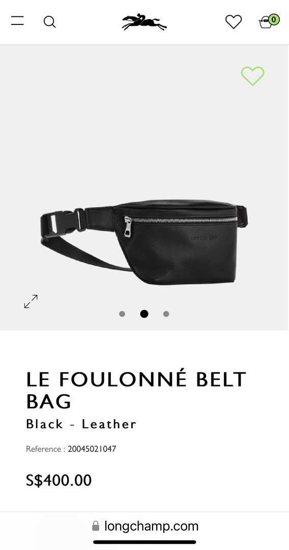 Longchamp belt bag Men s Fashion Bags Belt bags Clutches and