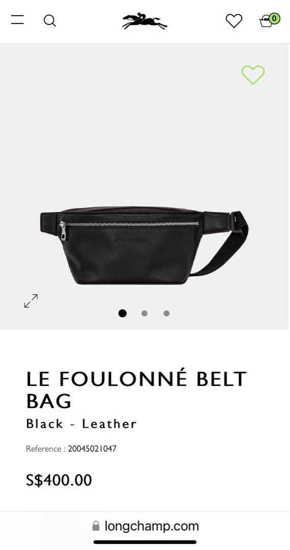 Waist bag longchamp outlet