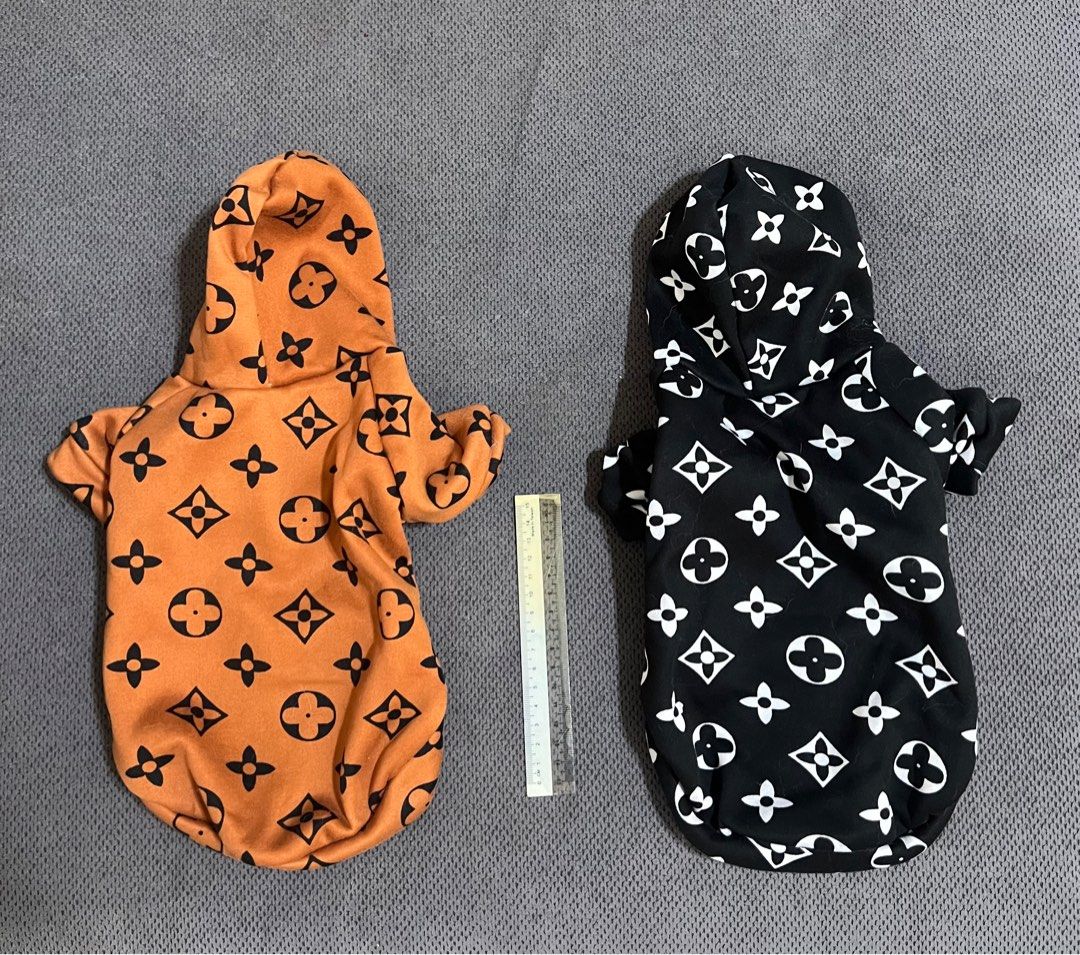 Louis vuitton supreme dog hoodie outlet
