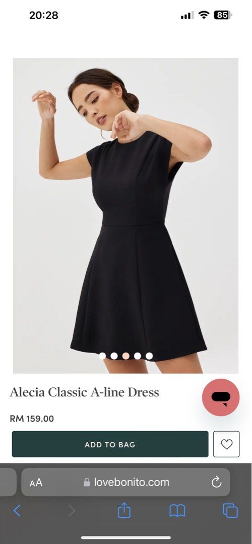 Alecia Classic A-line Dress