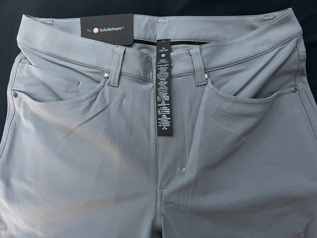 🇦🇺 Lululemon ABC slim fit 5 pocket pant 32”/34” warpstreme, Men's  Fashion, Bottoms, Trousers on Carousell