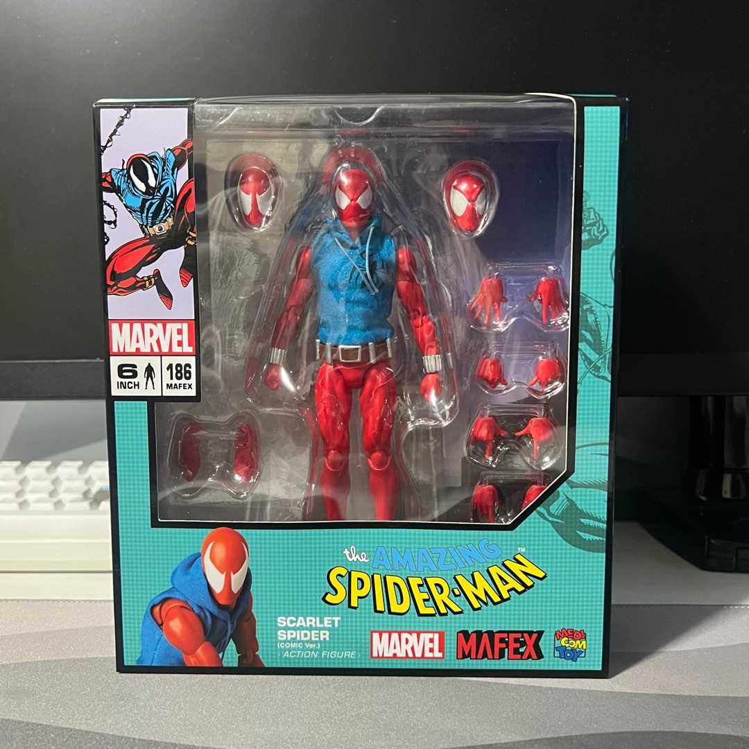 Marvel MAFEX No.186 Scarlet Spider (Comic Ver.) - Kapow Toys