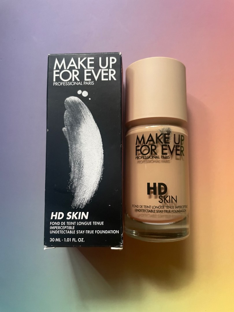 make up forever hd skin foundation - 1R12, Beauty & Personal Care, Face ...
