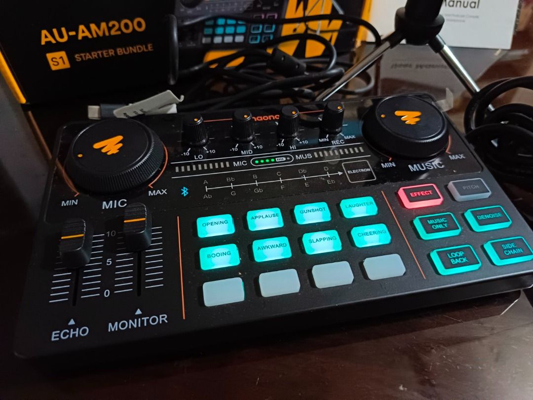 maonoCASTER S1 スターターバンドル AU-AM200 maonoCASTER S1 スターターバンドル AU-AM200 Maono AU-AM200-S1