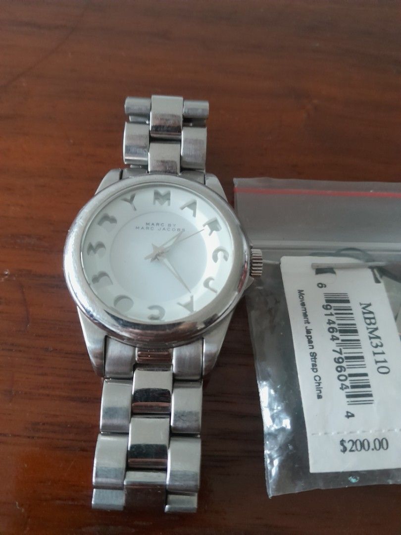 Marc Jacobs Silver Watch