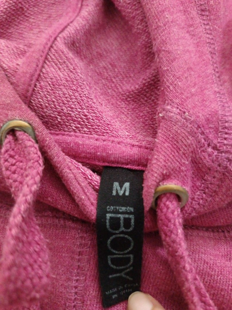 Maroon online pink hoodie