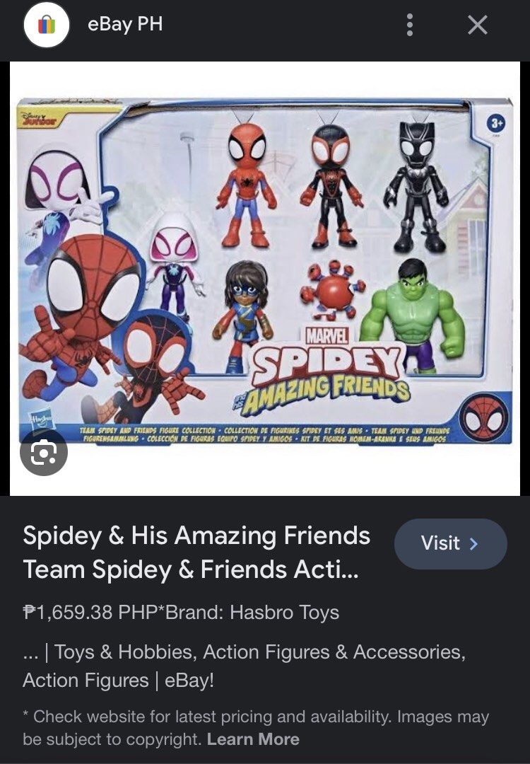 Marvel Spidey and His Amazing Friends Team Spidey and Friends
