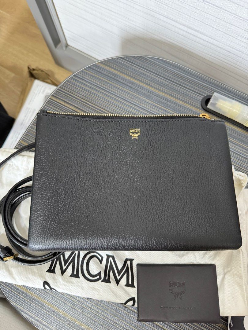 Mcm outlet black crossbody