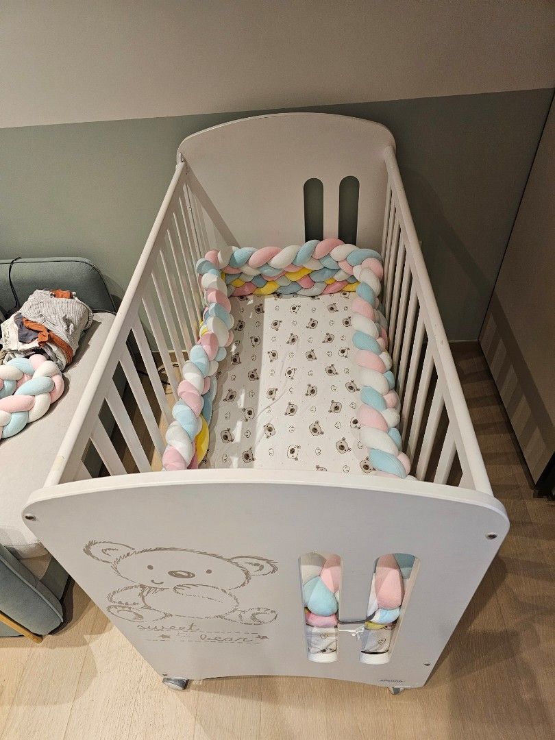Micuna sweet deals bear baby cot