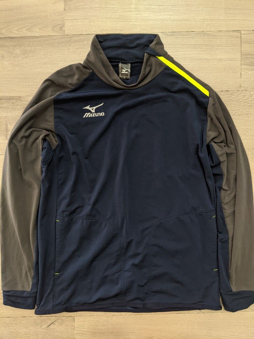 Mizuno warm up jacket discount
