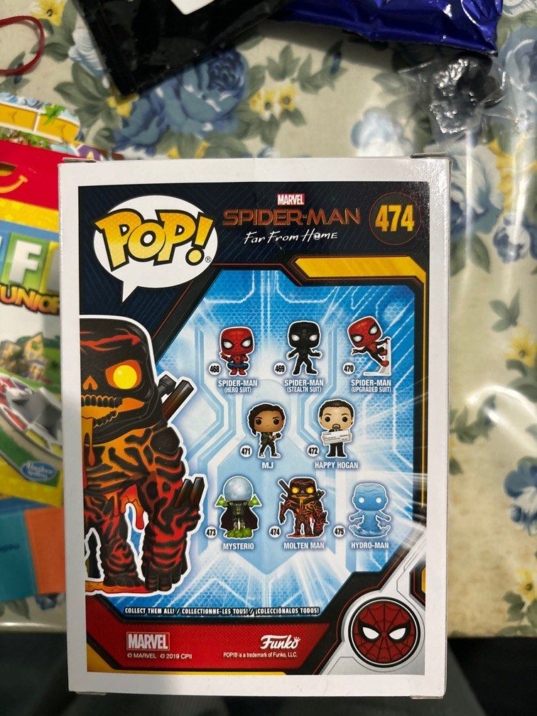 Funko Pop! Marvel Spider-Man: Far From Home Happy Hogan Vinyl Bobble-Head, BoxLunch