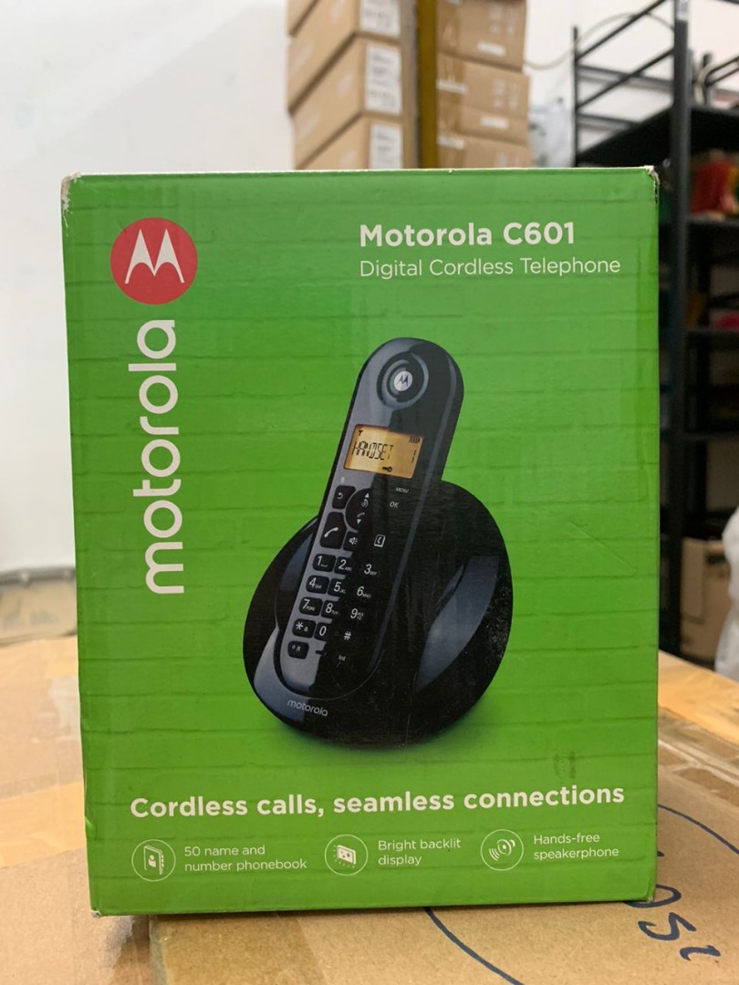 Motorola Cordless phone C601, TV & Home Appliances, Other Home