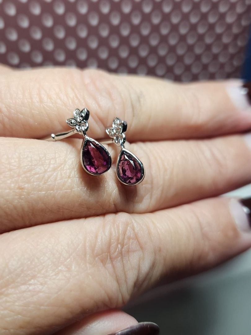 Purple discount topaz ring