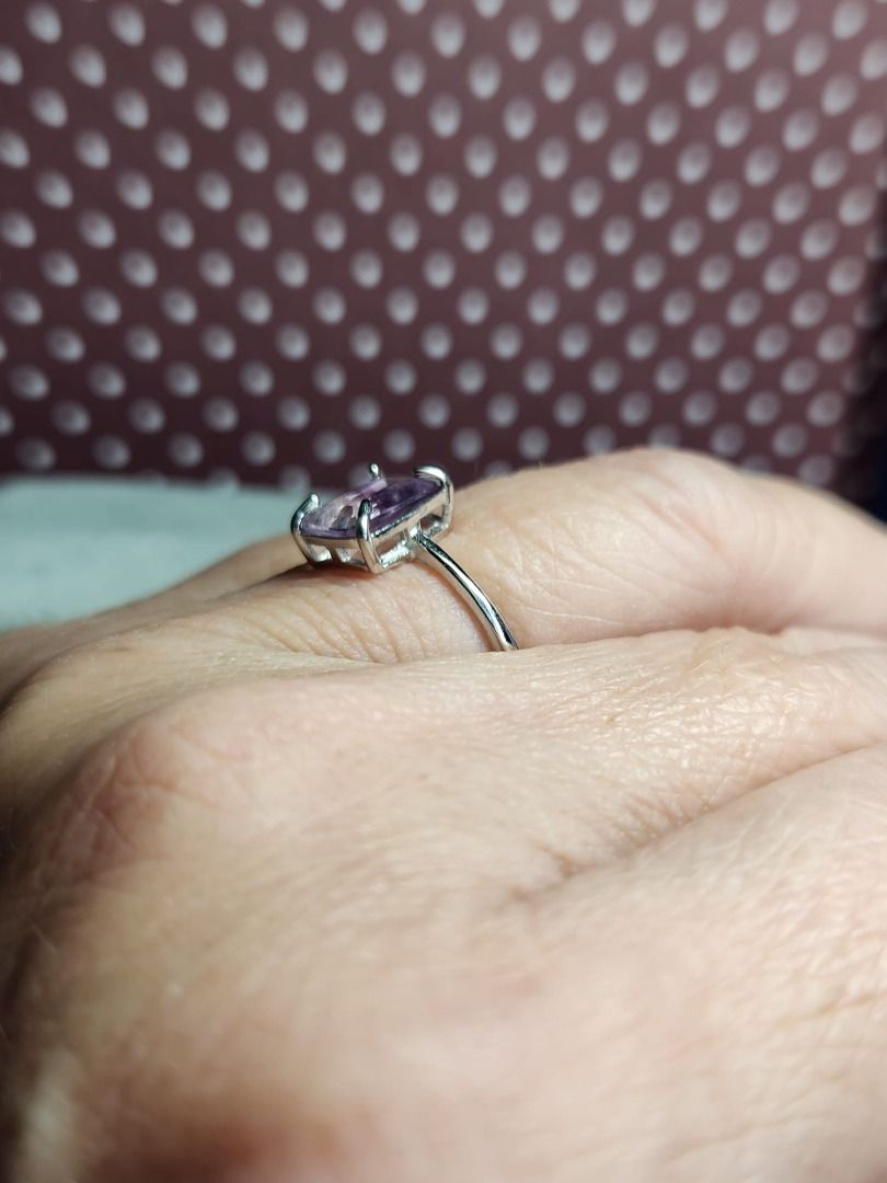 Purple discount fluorite ring