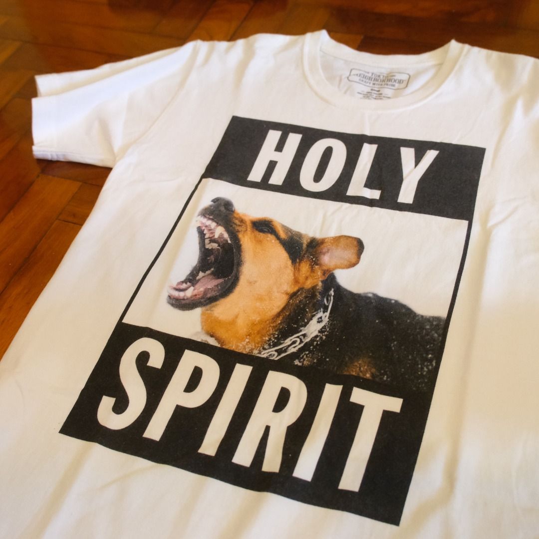 Holy spirit dog shirt sale