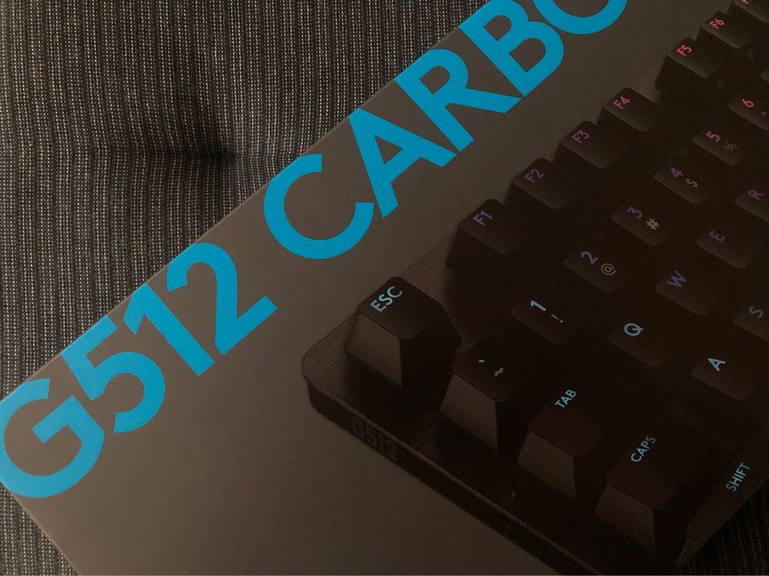 NEW Logitech G512 Carbon RGB Mechanical Keyboard 遊戲機械鍵盤