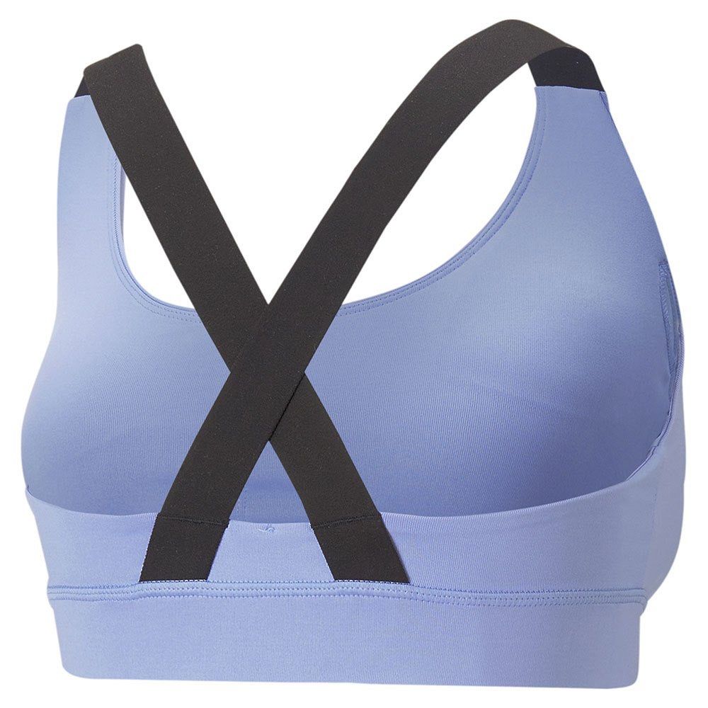 Puma Mid Impact Strong Bra (Size S, Infinity), Women's Fashion, Activewear  on Carousell