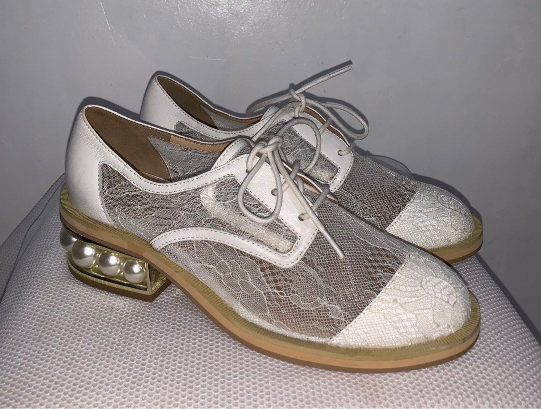 Nicholas kirkwood casati pearl derby shoes new arrivals