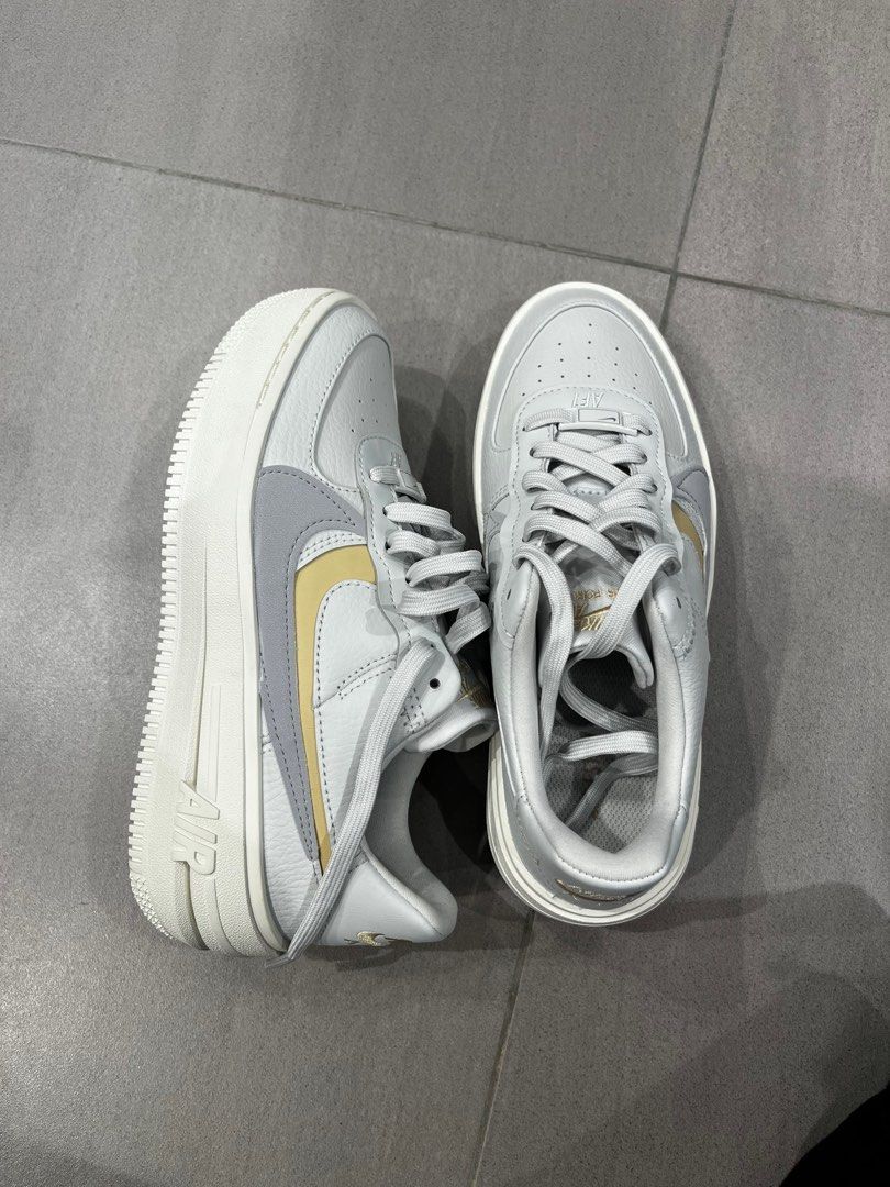 Nike women's air force 1 shadow vast sale grey/laser orange