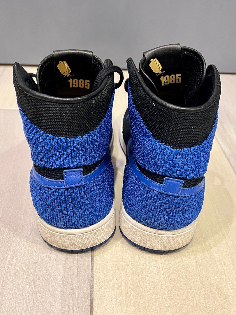 Nike air Jordan 1 Retro high flyknit Royal size 12 Carousell