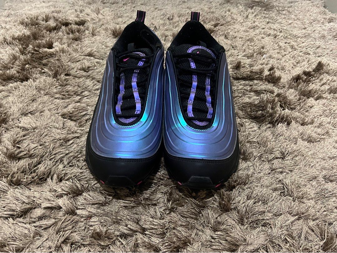 Nike air max 97 lx black/ laser fuchsia-thunder grey shop