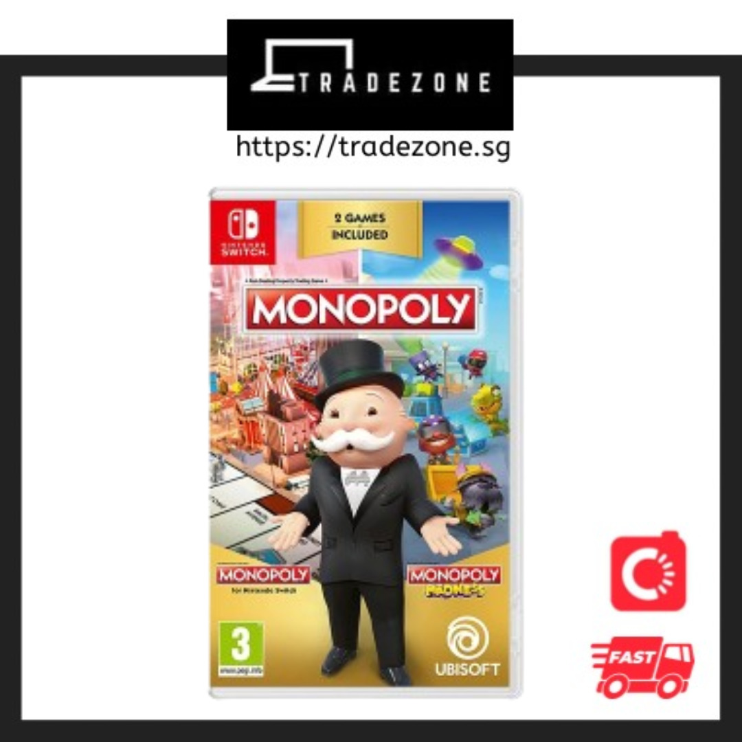 MONOPOLY for Nintendo Switch + MONOPOLY Madness - Nintendo Switch, Nintendo  Switch Lite