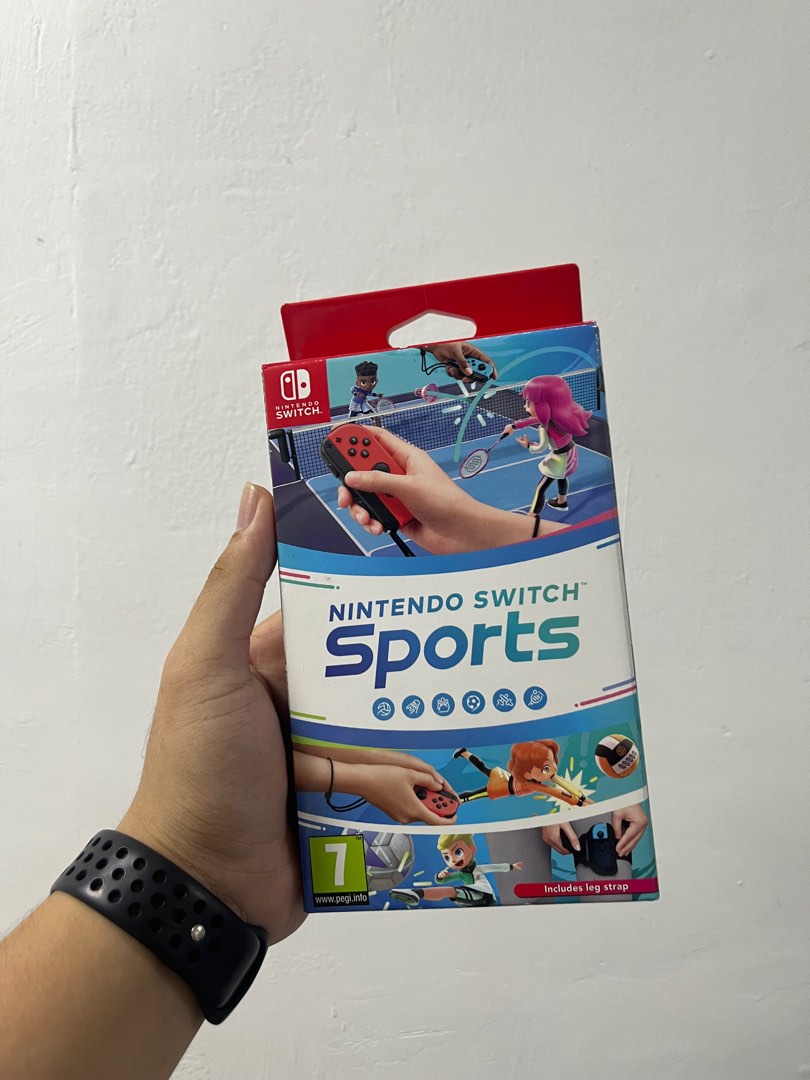 Nintendo Switch Sports complete box set with free arms straps for ...