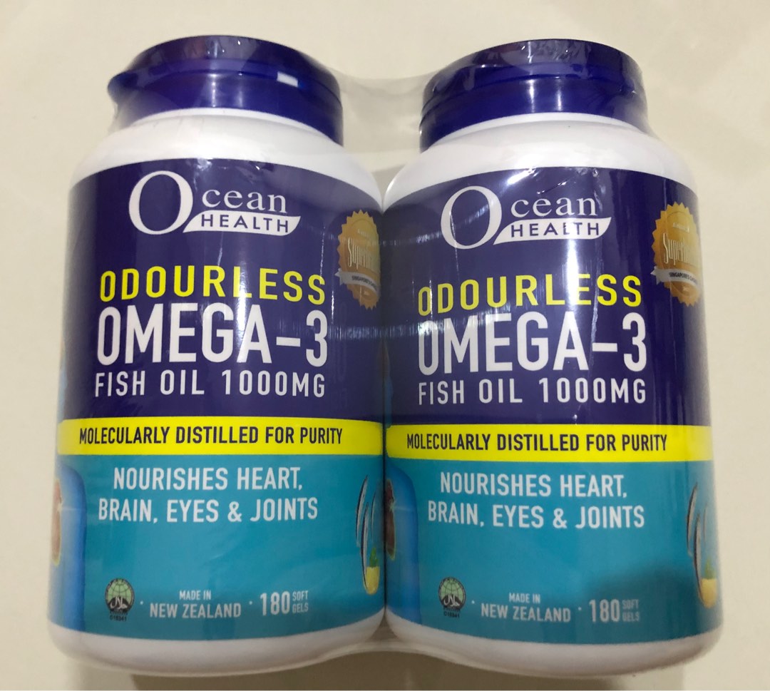 Ocean health sales odourless omega 3