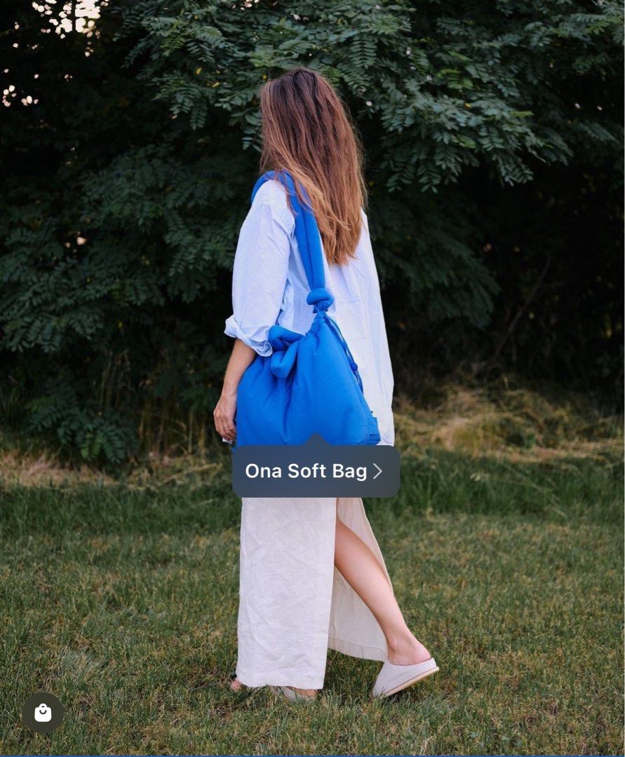 新品未使用タグ付きOlend ONA SOFT BAG Cobalt Blue