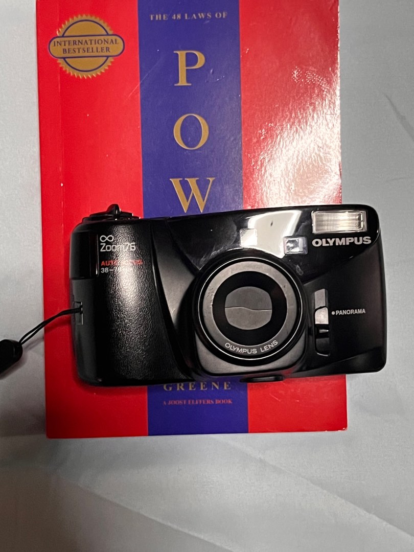 Olympus Zoom 75 Film Camera, Photography, Cameras on Carousell