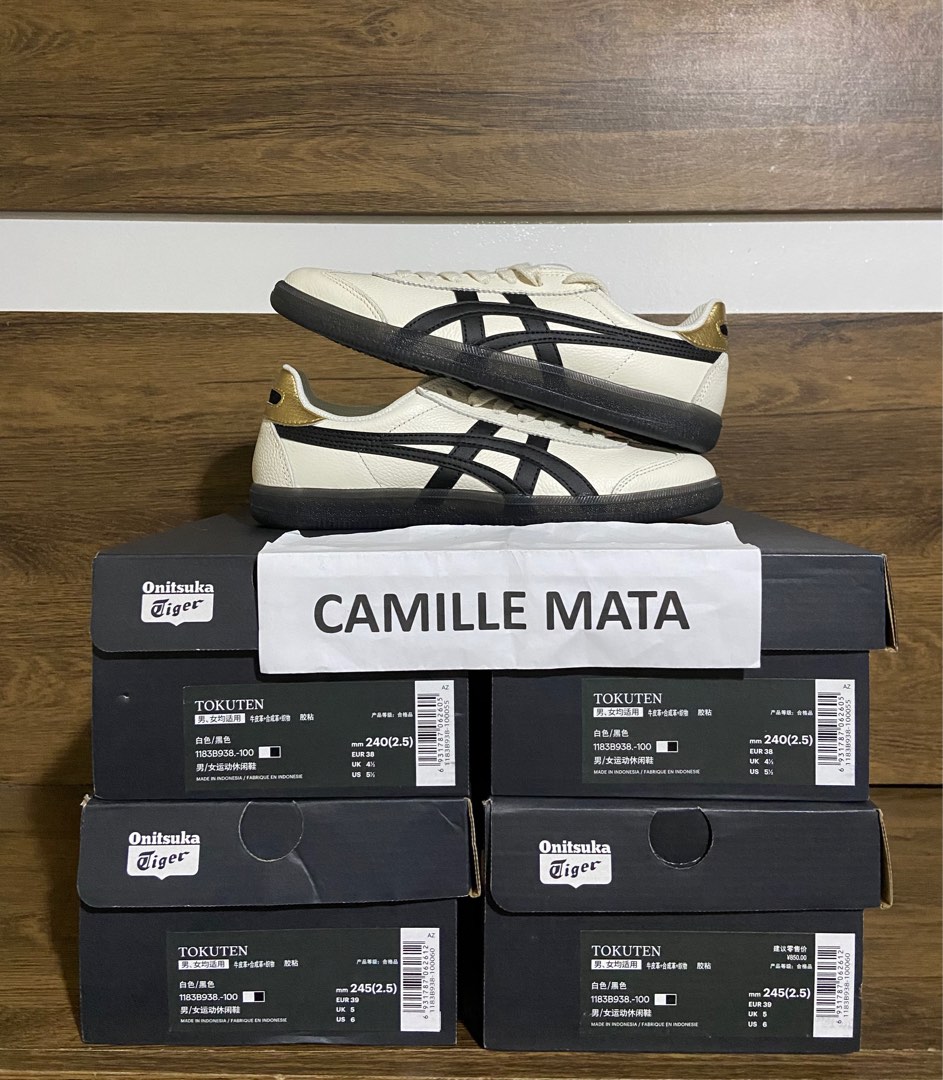 Onitsuka Tiger Tokuten White Black, Men's Fashion, Footwear, Sneakers ...